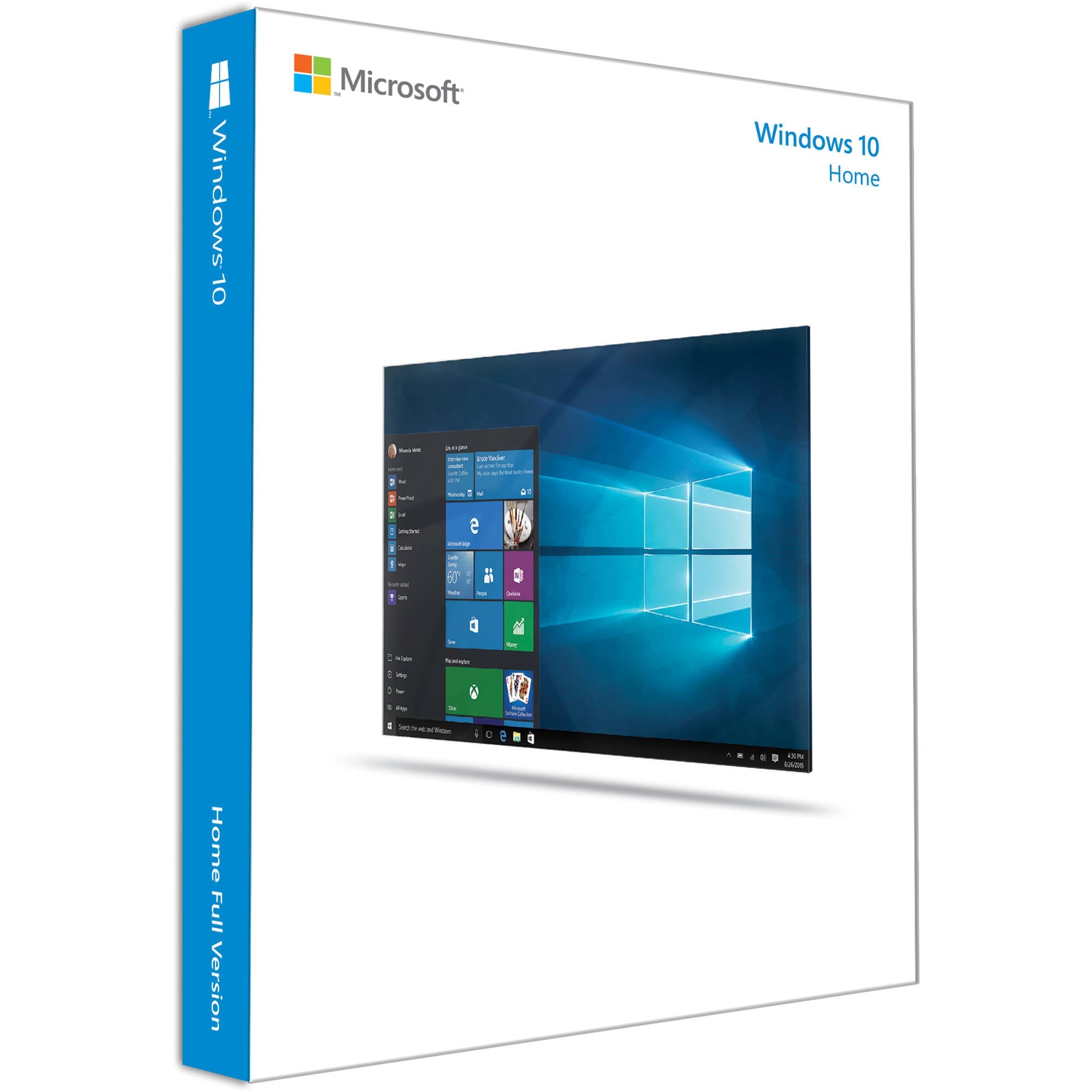 Microsoft Windows 10 Home, Microsoft Windows 10 Home 32/64 Bit