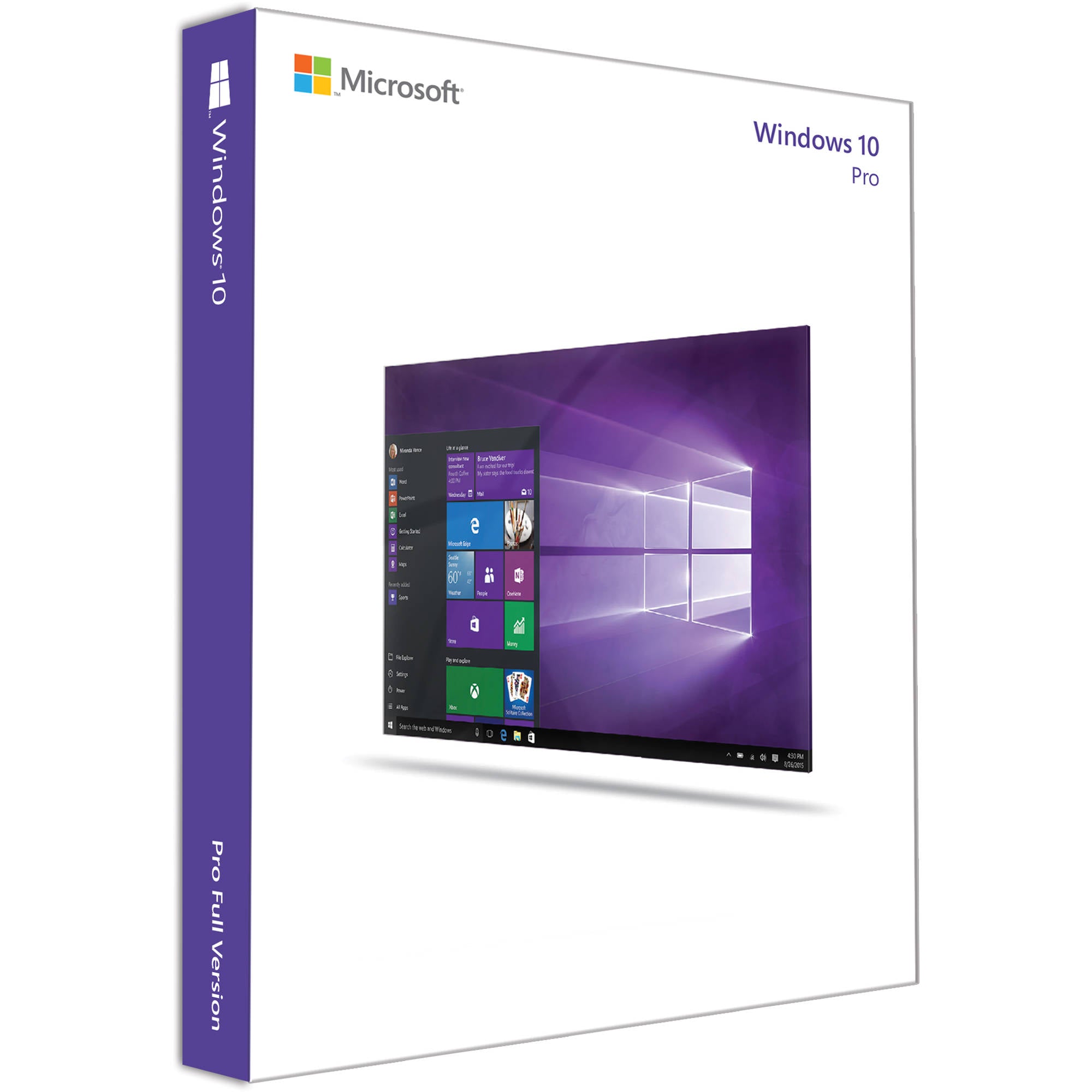 Microsoft Windows 10 Pro, Microsoft Windows 10 Pro 32/64 Bit