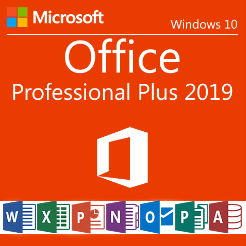 Office 2019 Pro Plus 32/64 Bit Lifetime License Key – For Windows
