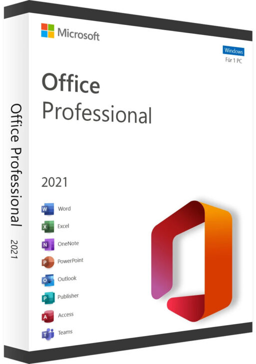 Office 2021 Pro Plus 32/64 Bit Lifetime License Key – For Windows